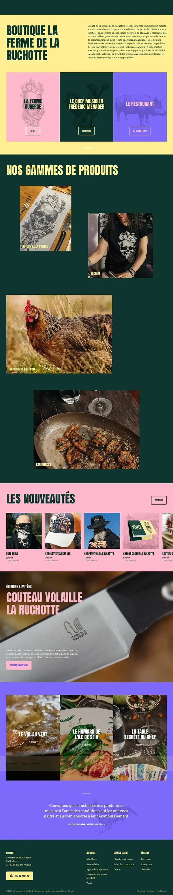 Merchandising La Ferme de la Ruchotte 10