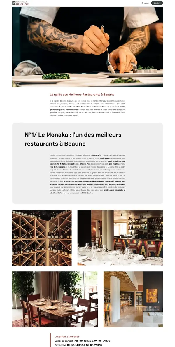 Realisation Meilleur Restaurant Beaune 10