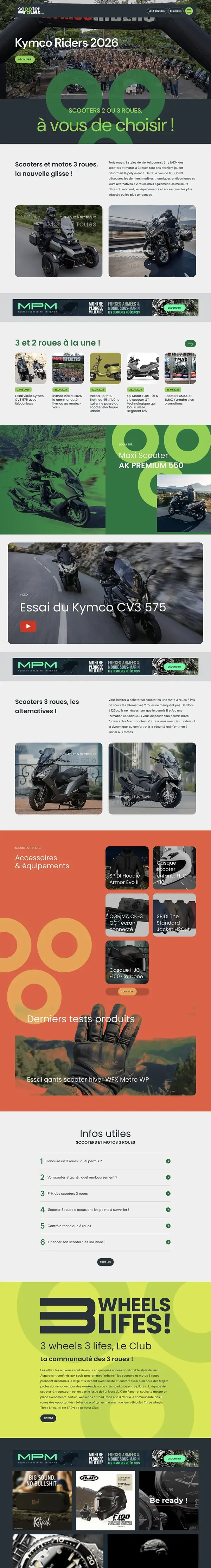 Realisation scooter 3 roues 1